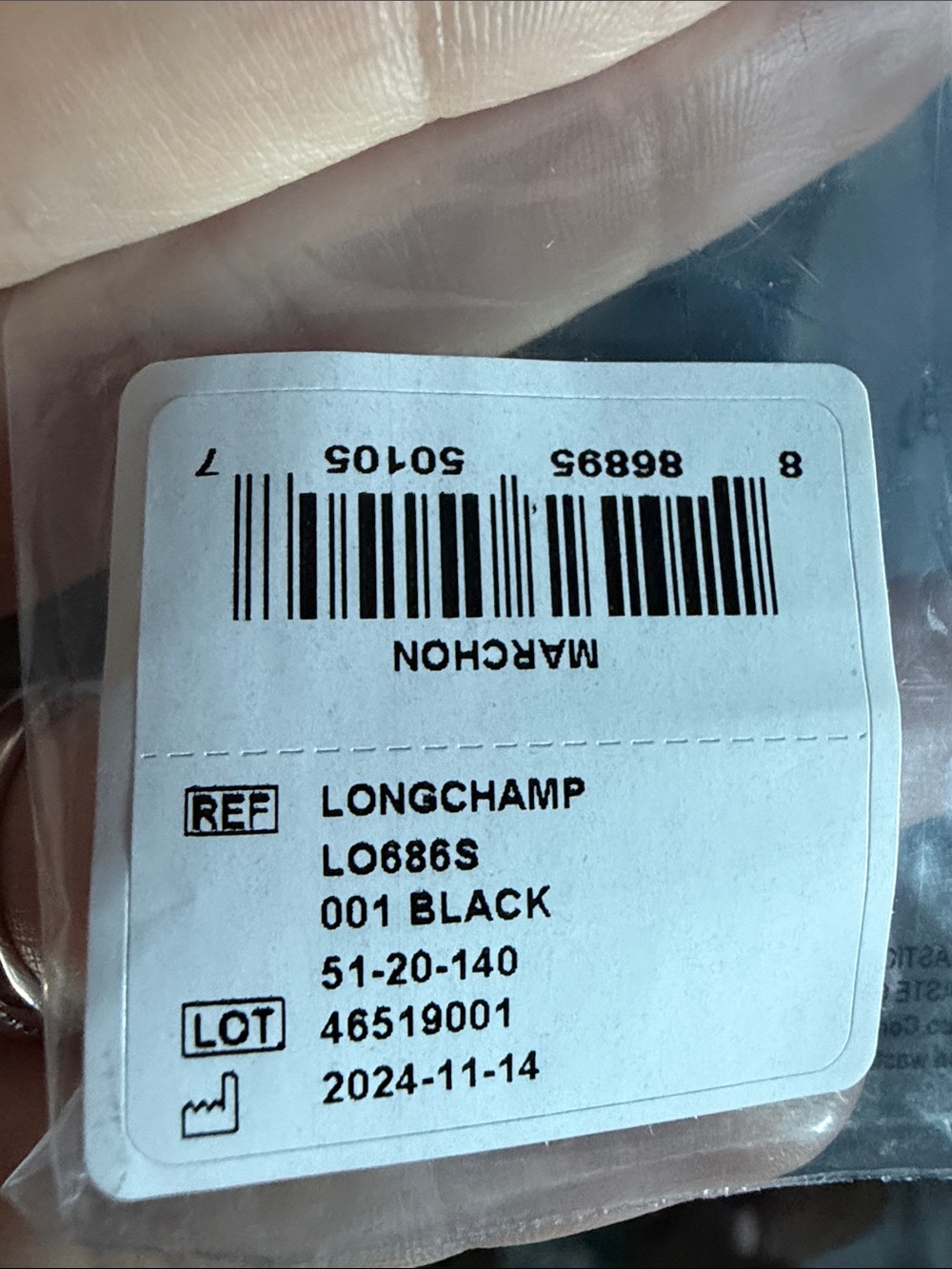 AUTHENTIC Longchamp Full Inclusion Sunglasses - Picture 6 of 9